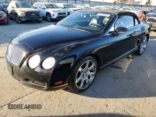 2007 Bentley Continental GT with VIN SCBDR33W17C050619, listed as a Copart auction lot 42408665 with 248,389 mi miles and Salvage Title. Bid and sale history available at DreamBid. Image 1.