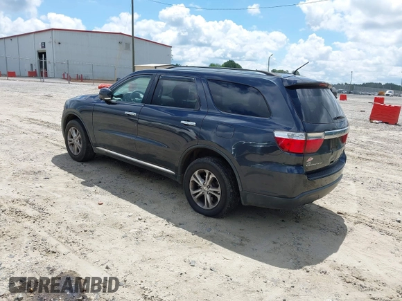 2013 Dodge Durango Crew with VIN 1C4RDHDG7DC657898, listed as a IAAI auction lot 42522353 with 234,483 mi miles and . Bid and sale history available at DreamBid. Image 3.