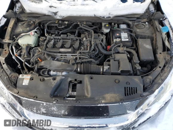 2017 Honda Civic Sedan EX-T with VIN 2HGFC1F46HH108620, listed as a Copart auction lot 45009485 with 340,659 mi miles and Salvage Title. Bid and sale history available at carsss.com. Image 11.