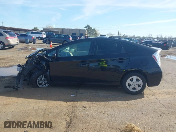 2011 Toyota Prius I with VIN JTDKN3DU9B0302351, listed as a IAAI auction lot 41833063 with 93,635 mi miles. Bid and sale history available at carsss.com. Image 14.