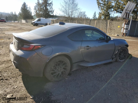 2022 Toyota GR86 with VIN JF1ZNBC1XN8752926, listed as a Copart auction lot 42759885 with 45,204 mi miles and Salvage Title. Bid and sale history available at carsss.com. Image 3.