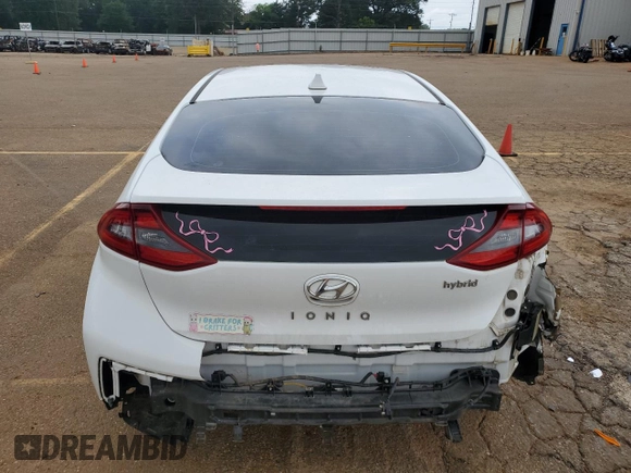 2019 Hyundai Ioniq Limited z VIN KMHC05LC6KU138357, wystawiony jako Copart lot #55044845 z przebiegiem 78 149 mil mil oraz Szkoda całkowita • Salvage title. Historia ofert i sprzedaży dostępna na DreamBid. Obrazek 6.