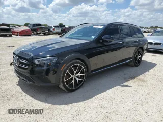 2023 Mercedes-Benz E-Class E 450 with VIN W1KZH6AB7PB167270, listed as a Copart auction lot 72345164 with 2,295 mi miles and Salvage Title. Bid and sale history available at carsss.com. Image 1.