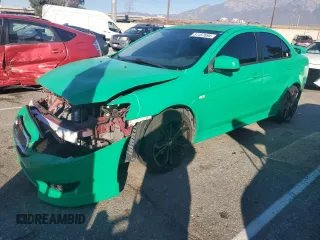 2010 Mitsubishi Lancer GTS with VIN JA32U8FW2AU010576, listed as a Copart auction lot 81157694 with 192,817 mi miles and Salvage Title. Bid and sale history available at DreamBid. Image 1.