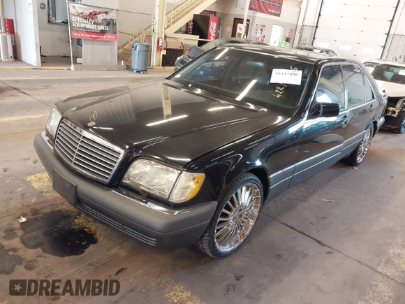 1995 Mercedes-Benz S with VIN WDBGA57E7SA215316, listed as a IAAI auction lot 42217406 with 96,084 mi miles and . Bid and sale history available at DreamBid. Image 2.