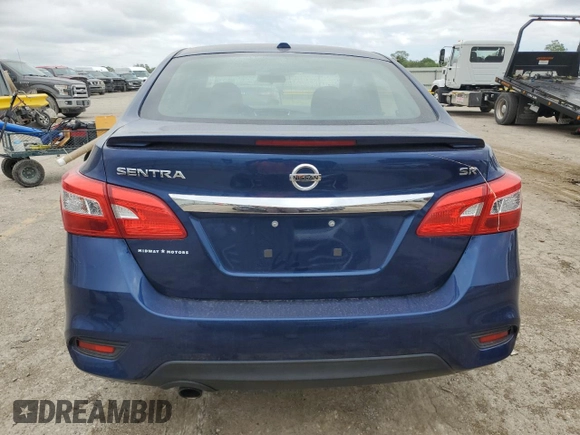 2017 Nissan Sentra SR with VIN 3N1AB7AP1HY254596, listed as a Copart auction lot 54683265 with 81,475 mi miles and Salvage title. Bid and sale history available at DreamBid. Image 6.