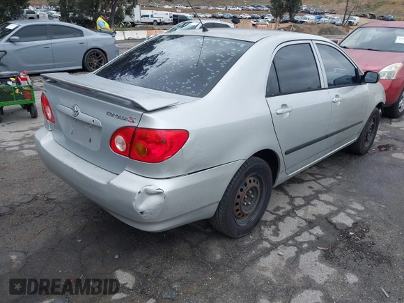 2004 Toyota Corolla CE with VIN 1NXBR32E24Z275615, listed as a IAAI auction lot 42180665 with 210,598 mi miles and . Bid and sale history available at DreamBid. Image 4.