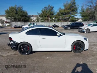 2023 BMW M2 with VIN 3MF13DM04P8D56879, listed as a IAAI auction lot 41174901 with 11,459 mi miles. Bid and sale history available at carsss.com. Image 13.