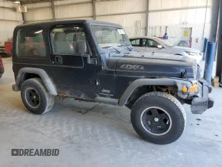 2004 Jeep Wrangler X with VIN 1J4FA39S14P721948, listed as a Copart auction lot 55998195 with Not Provided miles and Clean Title. Bid and sale history available at DreamBid. Image 4.