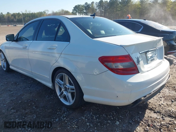 2008 Mercedes-Benz C 350 Sport with VIN WDDGF56XX8R035754, listed as a IAAI auction lot 41874656 with 208,523 mi miles and . Bid and sale history available at DreamBid. Image 3.