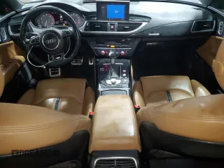 2015 Audi S7 with VIN WAUW2AFC7FN042976, listed as a Copart auction lot 81947784 with 48,238 mi miles and Salvage Title. Bid and sale history available at carsss.com. Image 8.