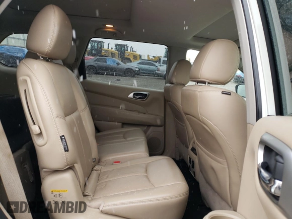 2018 Nissan Pathfinder SV z VIN 5N1DR2MM6JC655324, wystawiony jako Copart lot #88521275 z przebiegiem 125 528 mil mil oraz Szkoda całkowita • Salvage title. Historia ofert i sprzedaży dostępna na DreamBid. Obrazek 11.