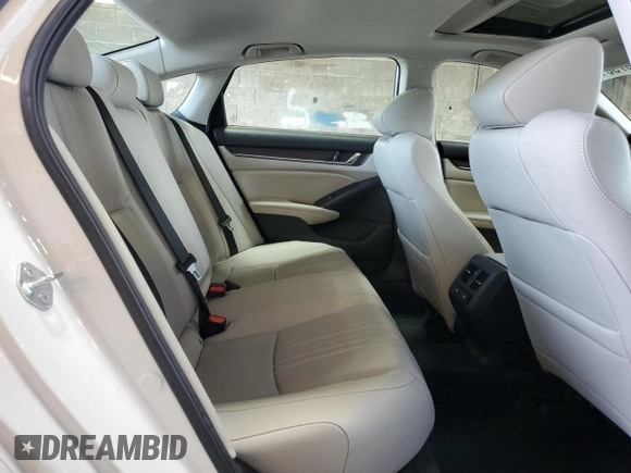 2021 Honda Accord EX-L with VIN 1HGCV1F50MA058005, listed as a Copart auction lot 63679815 with 33,428 mi miles and Salvage title. Bid and sale history available at DreamBid. Image 10.