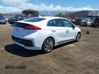 2019 Hyundai Ioniq Limited z VIN KMHC05LC0KU121182, wystawiony jako IAAI lot #41799177 z przebiegiem 51 945 mil mil oraz . Historia ofert i sprzedaży dostępna na DreamBid. Obrazek 4.
