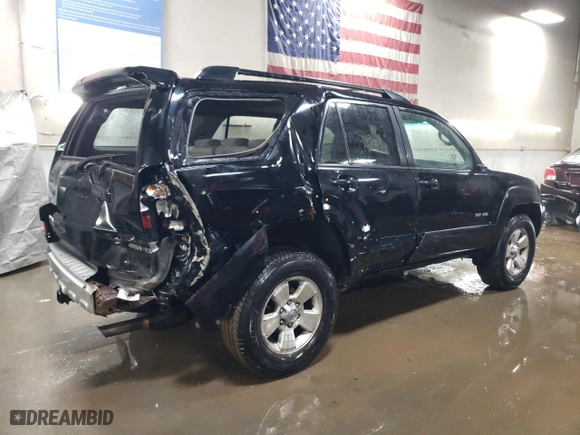 2003 Toyota 4Runner SR5 with VIN JTEBT14R038002802, listed as a Copart auction lot 48614125 with 249,307 mi miles and Salvage Title. Bid and sale history available at carsss.com. Image 3.