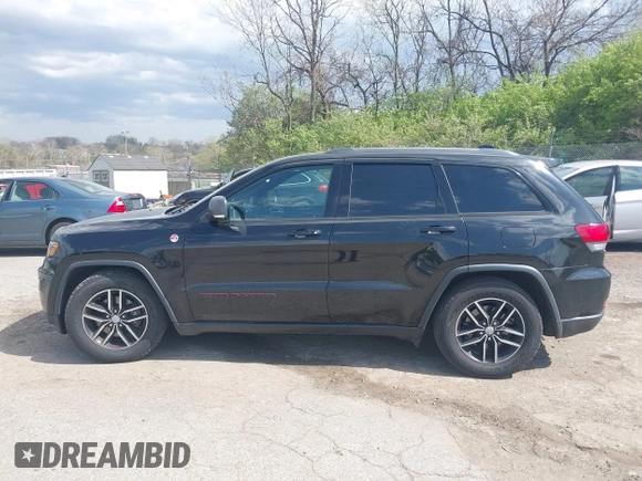 2017 Jeep Grand Cherokee Trailhawk with VIN 1C4RJFLG3HC674489, listed as a IAAI auction lot 42049006 with 91,892 mi miles and . Bid and sale history available at DreamBid. Image 15.