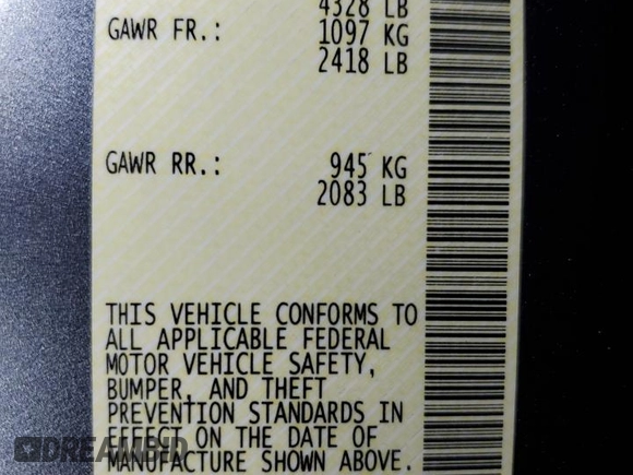 2022 Nissan Altima SR with VIN 1N4BL4CV4NN386209, listed as a Copart auction lot 54313275 with 104,632 mi miles and Salvage Title. Bid and sale history available at DreamBid. Image 12.