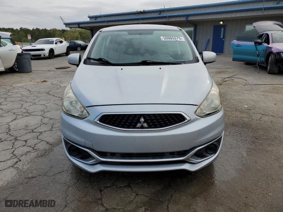 2017 Mitsubishi Mirage ES with VIN ML32A3HJ9HH018713, listed as a Copart auction lot 50985375 with 80,114 mi miles and Salvage Title. Bid and sale history available at carsss.com. Image 5.