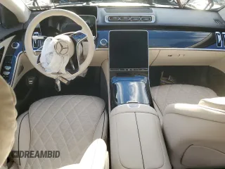 2024 Mercedes-Benz S 580 с VIN W1K6G7GB4RA291945, выставлен на аукционе Copart как лот 41335805 с пробегом Не указан миль и Списание • Salvage title. История ставок и продаж доступна на DreamBid. Изображение 8.