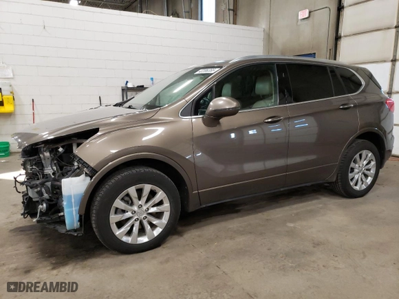 2018 Buick Envision Essence with VIN LRBFX2SA4JD003564, listed as a Copart auction lot 42206355 with 98,196 mi miles and Salvage Title. Bid and sale history available at carsss.com. Image 1.