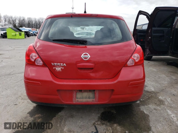 2012 Nissan Versa S with VIN 3N1BC1CP3CK213345, listed as a Copart auction lot 47971244 with 264,447 mi miles and Salvage Title. Bid and sale history available at carsss.com. Image 6.