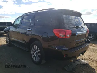 2017 Toyota Sequoia Limited with VIN 5TDJW5G12HS152241, listed as a Copart auction lot 62638752 with 19,755 mi miles. Bid and sale history available at carsss.com. Image 3.