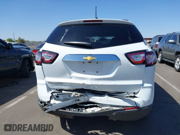 2017 Chevrolet Traverse LS with VIN 1GNKRFED1HJ350439, listed as a IAAI auction lot 42063133 with 129,574 mi miles. Bid and sale history available at carsss.com. Image 16.