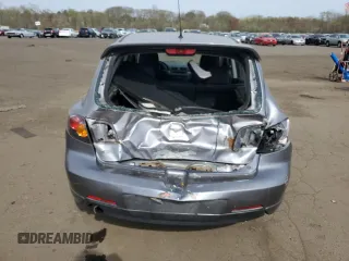 2005 Mazda 3 s with VIN JM1BK343951221655, listed as a Copart auction lot 54389825 with 95,052 mi miles and Salvage Title. Bid and sale history available at DreamBid. Image 6.