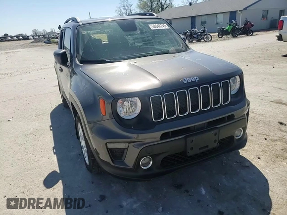 2020 Jeep Renegade Latitude with VIN ZACNJABB8LPL46722, listed as a Copart auction lot 50648745 with 55,420 mi miles and Salvage title. Bid and sale history available at DreamBid. Image 11.