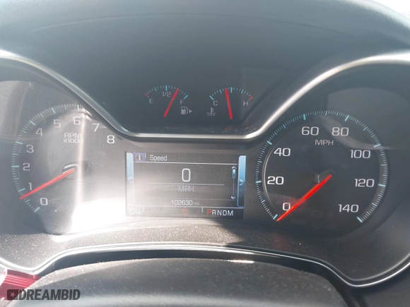 2018 Chevrolet Impala Premier with VIN 2G1125S31J9177076, listed as a IAAI auction lot 41543054 with 102,630 mi miles. Bid and sale history available at carsss.com. Image 7.
