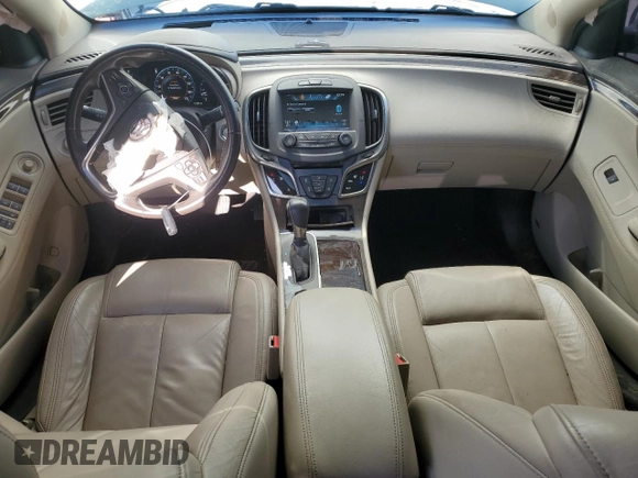 2016 Buick LaCrosse Sport Touring with VIN 1G4G45G36GF264455, listed as a Copart auction lot 49175625 with 81,394 mi miles and Salvage title. Bid and sale history available at DreamBid. Image 8.