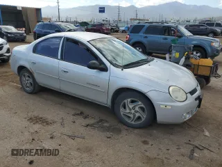 2000 Dodge Neon Highline with VIN 1B3ES46C6YD550348, listed as a Copart auction lot 76581624 with Not Provided miles and Salvage Title. Bid and sale history available at carsss.com. Image 4.