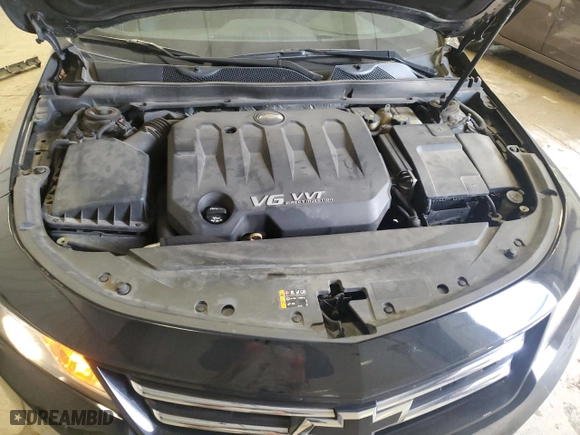 2017 Chevrolet Impala LT with VIN 2G1105S32H9125648, listed as a Copart auction lot 51062035 with 110,833 mi miles and Clean Title. Bid and sale history available at carsss.com. Image 11.
