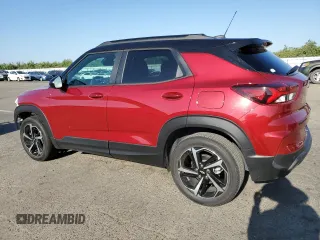 2021 Chevrolet TrailBlazer RS with VIN KL79MTSL2MB017541, listed as a Copart auction lot 62698544 with 36,712 mi miles and Salvage Title. Bid and sale history available at DreamBid. Image 2.
