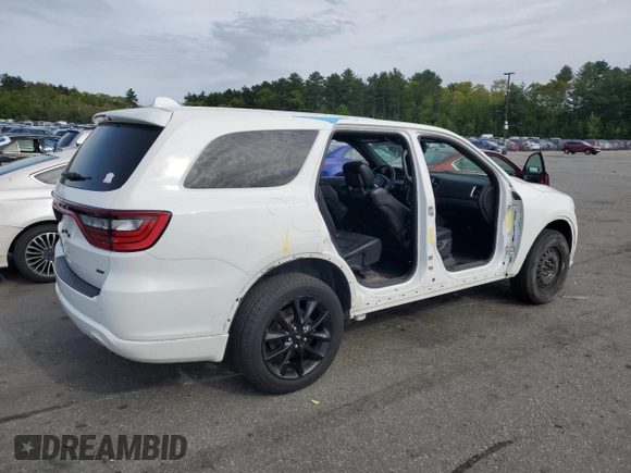 2019 Dodge Durango GT with VIN 1C4RDJDG5KC812002, listed as a Copart auction lot 56629145 with 83,982 mi miles and Salvage title. Bid and sale history available at DreamBid. Image 3.