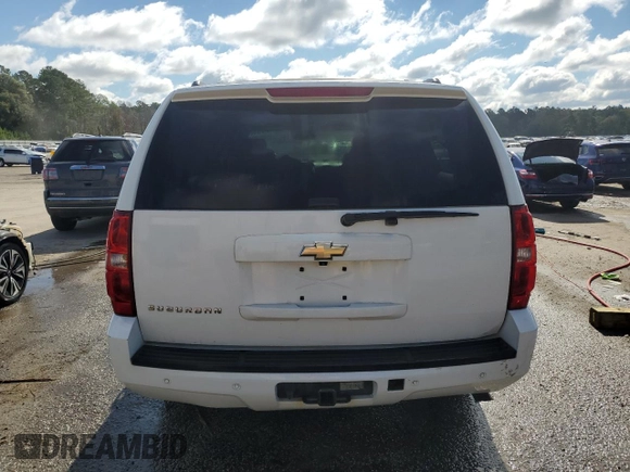 2008 Chevrolet Suburban LTZ with VIN 1GNFK16Y68R279024, listed as a Copart auction lot 72581004 with 109,305 mi miles and Salvage Title. Bid and sale history available at carsss.com. Image 6.