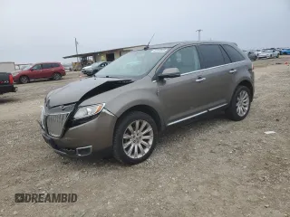 2012 Lincoln MKX with VIN 2LMDJ6JK0CBL08371, listed as a Copart auction lot 42757635 with 123,746 mi miles and Salvage Title. Bid and sale history available at carsss.com. Image 1.