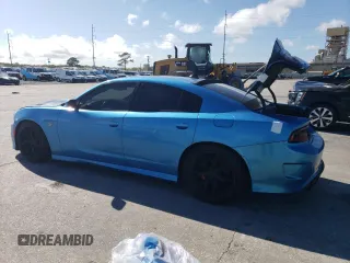 2015 Dodge Charger SRT Hellcat z VIN 2C3CDXL98FH836328, wystawiony jako Copart lot #50473255 z przebiegiem 38 821 mil mil oraz Czysty tytuł • Clean title. Historia ofert i sprzedaży dostępna na DreamBid. Obrazek 2.