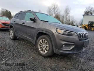 2019 Jeep Cherokee Latitude Plus with VIN 1C4PJMLB3KD306461, listed as a Copart auction lot 86721844 with 58,252 mi miles and Salvage Title. Bid and sale history available at carsss.com. Image 4.