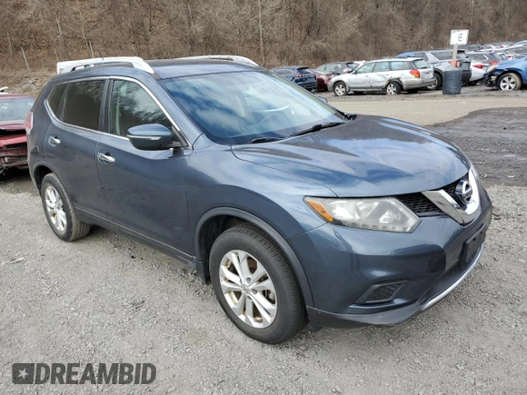 2014 Nissan Rogue S with VIN 5N1AT2MV4EC823738, listed as a Copart auction lot 51106755 with 196,321 mi miles and Clean Title. Bid and sale history available at carsss.com. Image 4.