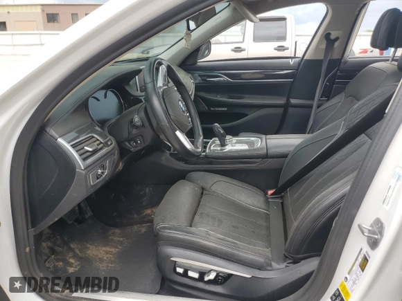 2016 BMW 7 Series 750i xDrive with VIN WBA7F2C56GG418433, listed as a Copart auction lot 56247895 with Not Provided miles and Clean Title. Bid and sale history available at DreamBid. Image 7.