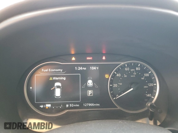 2019 Nissan Kicks SV z VIN 3N1CP5CU6KL514304, wystawiony jako Copart lot #58435575 z przebiegiem 127 966 mil mil oraz Szkoda całkowita • Salvage title. Historia ofert i sprzedaży dostępna na DreamBid. Obrazek 9.