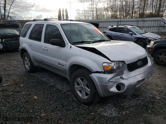 2005 Ford Escape Hybrid with VIN 1FMCU95H95KC74177, listed as a Copart auction lot 77361724 with 195,199 mi miles and Salvage Title. Bid and sale history available at carsss.com. Image 4.