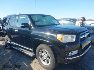 2011 Toyota 4Runner SR5 with VIN JTEZU5JR7B5022620, listed as a IAAI auction lot 40702968 with 158,449 mi miles. Bid and sale history available at carsss.com. Image 1.