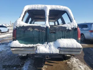 1997 Chevrolet Tahoe with VIN 1GNEK13R4VJ306546, listed as a Copart auction lot 87631465 with 0 mi miles and Non Repairable. Bid and sale history available at carsss.com. Image 6.