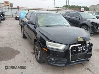 2015 Audi Q3 Premium Plus with VIN WA1EFCFS2FR000949, listed as a IAAI auction lot 41194209 with 102,567 mi miles and . Bid and sale history available at DreamBid. Image 1.