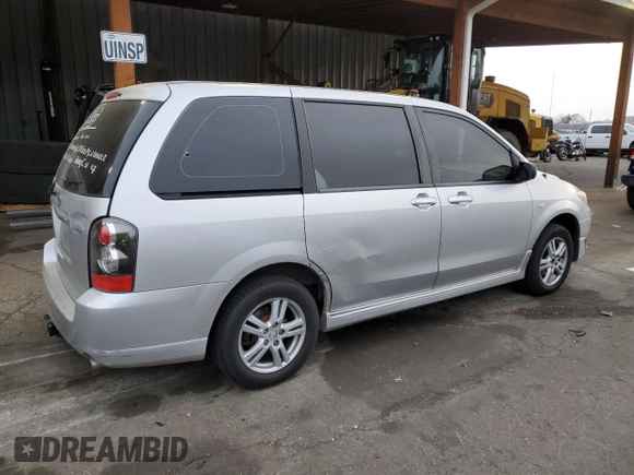 2004 Mazda MPV LX z VIN JM3LW28AX40528887, wystawiony jako Copart lot #49322875 z przebiegiem 207 521 mil mil oraz Szkoda całkowita • Salvage title. Historia ofert i sprzedaży dostępna na DreamBid. Obrazek 3.
