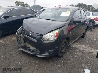 2014 Mitsubishi Mirage DE with VIN ML32A3HJ9EH015709, listed as a IAAI auction lot 41625655 with 94377 miles. Bid and sale history available at carsss.com. Image 17.