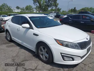 2014 Kia Optima LX z VIN 5XXGM4A73EG329304, wystawiony jako IAAI lot #42374886 z przebiegiem 185 183 mil mil oraz . Historia ofert i sprzedaży dostępna na DreamBid. Obrazek 1.