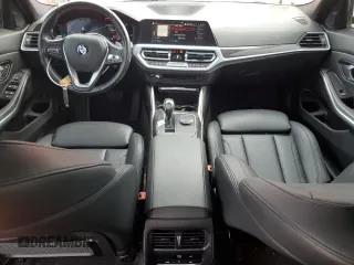 2020 BMW 3 Series 330i with VIN WBA5R1C09LFH84841, listed as a Copart auction lot 63381524 with 88,325 mi miles and Salvage Title. Bid and sale history available at carsss.com. Image 8.